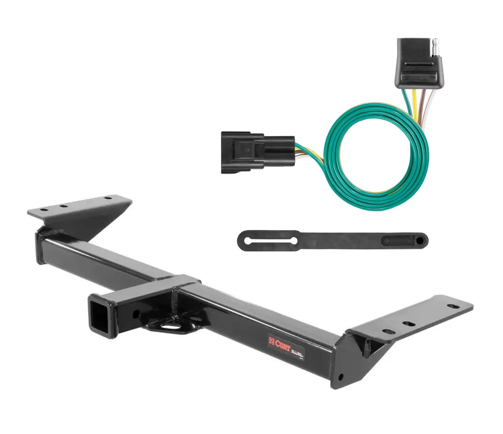 Curt Class 3 Trailer Hitch 2" Receiver w/ Custom Wiring for Cadillac XT5