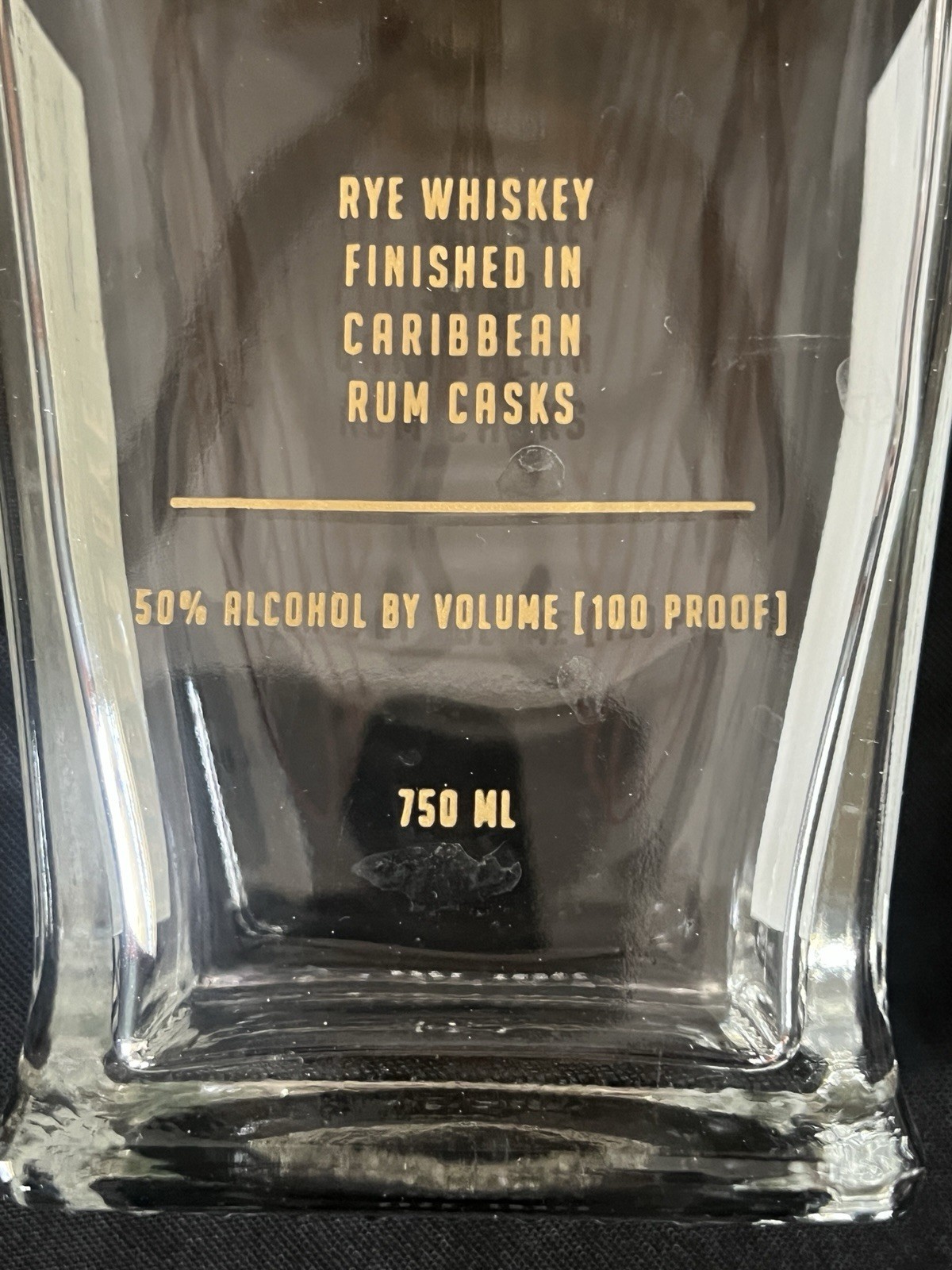 Empty Angel’s Envy Finished Rye Kentucky Whiskey (750ml) Upcycle