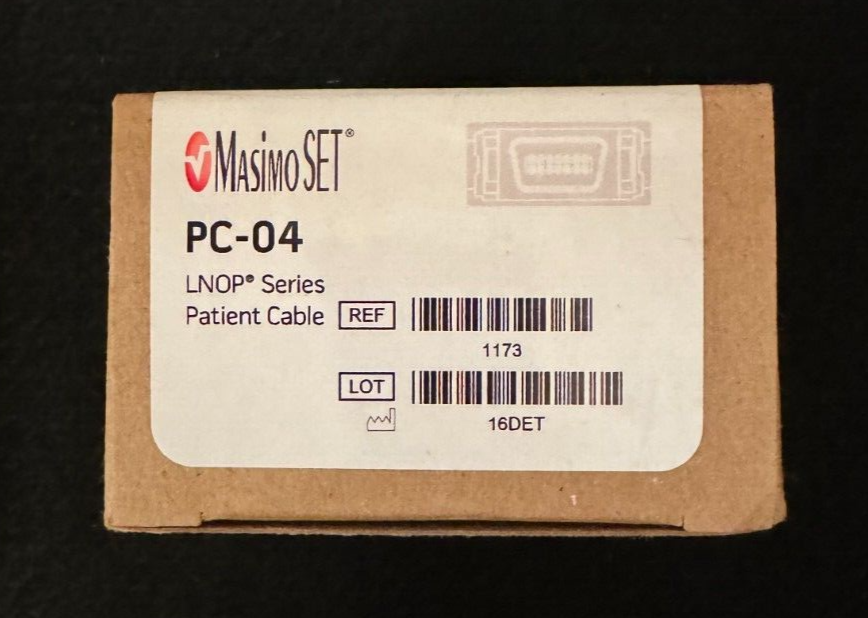 Masimo PC-04, LNOP Series Patient Cable, 4 ft./1.2 m. Ref#1173