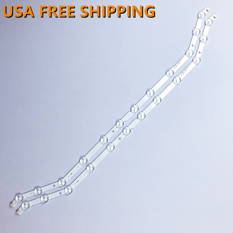 2pcs D3GE-320SM1-R2 LED Strips for Samsung 32" 2013VS32 LM41-00001S BN96-28763A