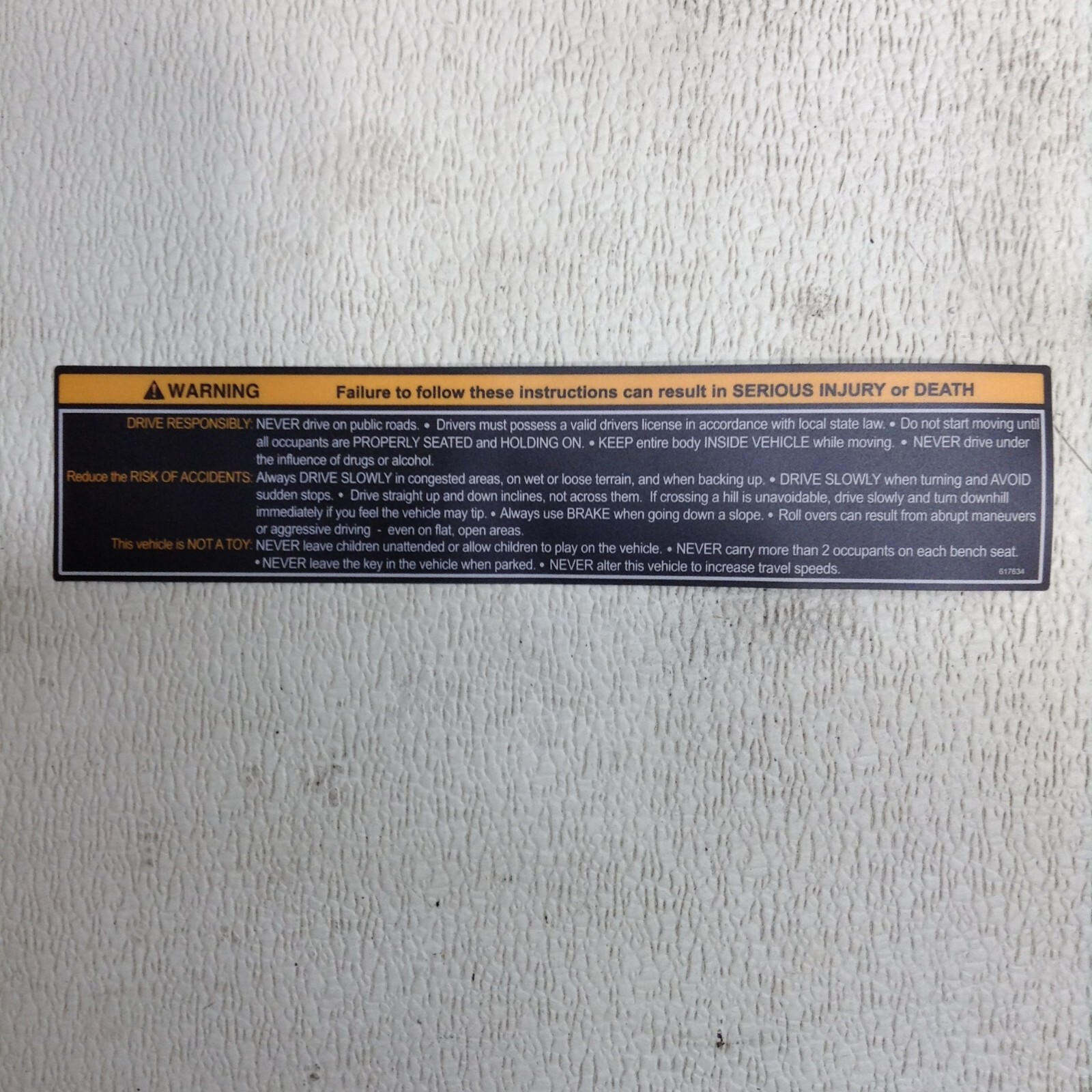EZGO 623858 Hardware Kit New (TSC)