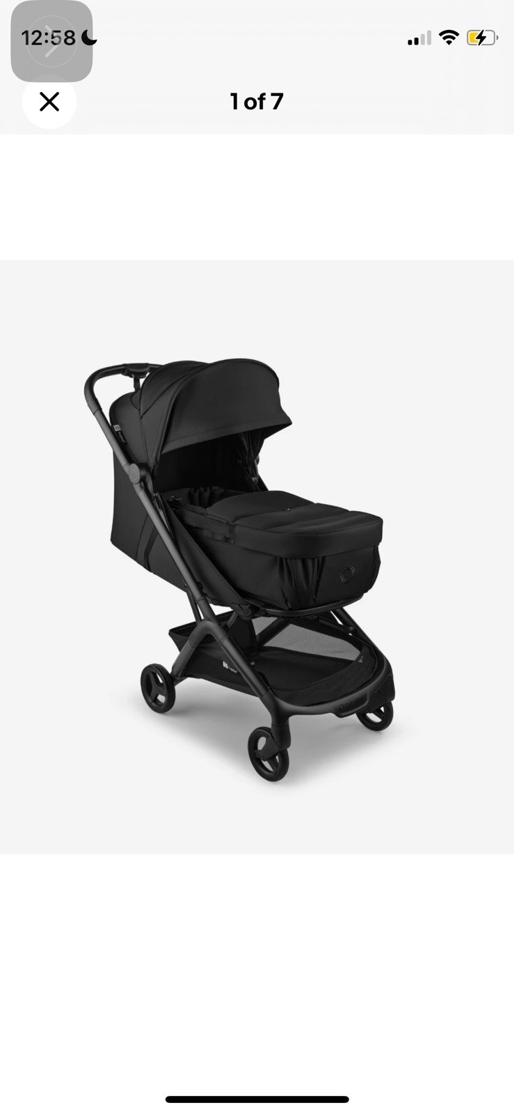 NEW Bugaboo Butterfly Stroller Fully Lay Flat Europe version - Deep Indigo