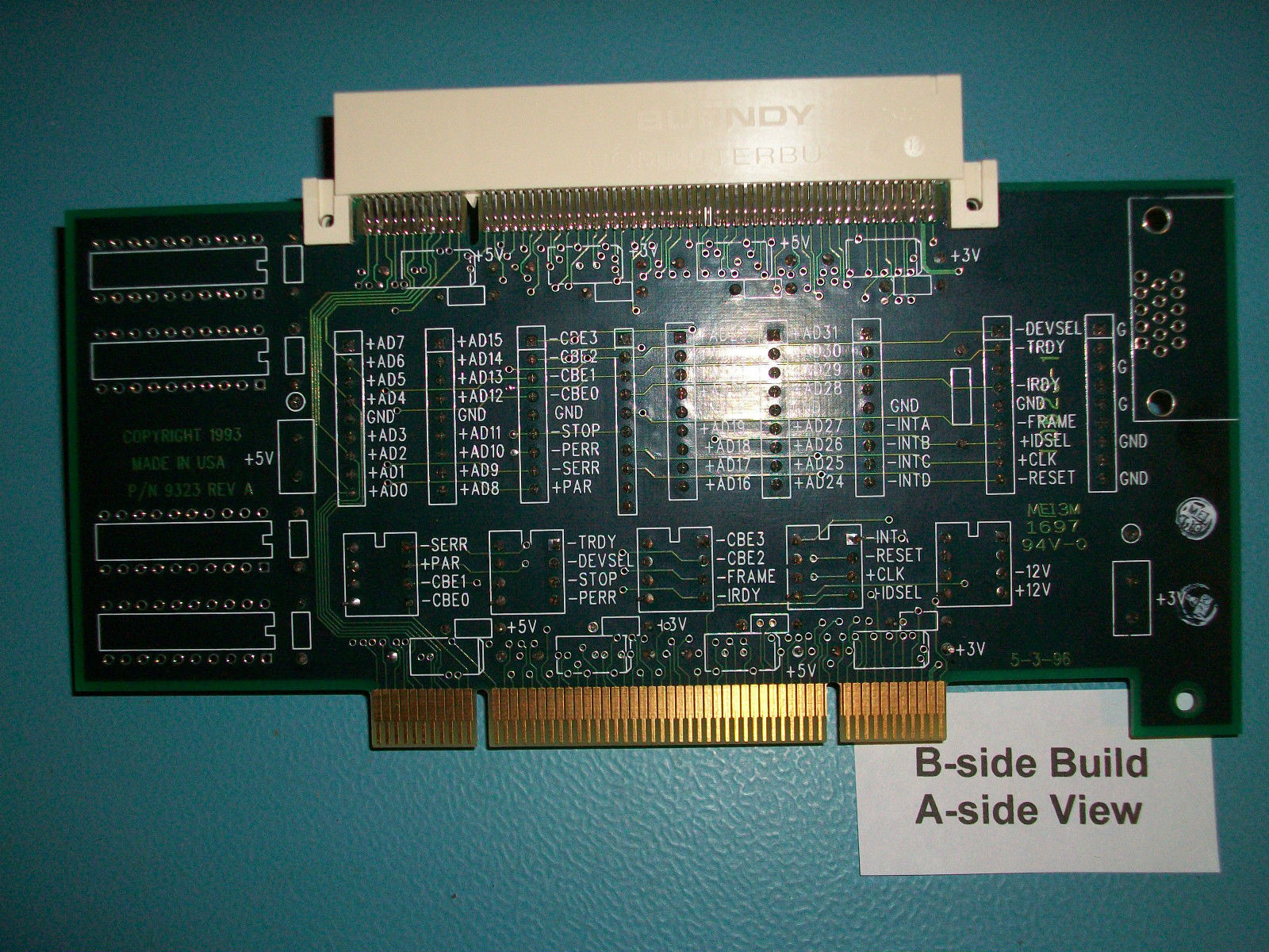 Universal PCI Logic Analyzer Probe Test Interface Card/Bus Extender - Build B