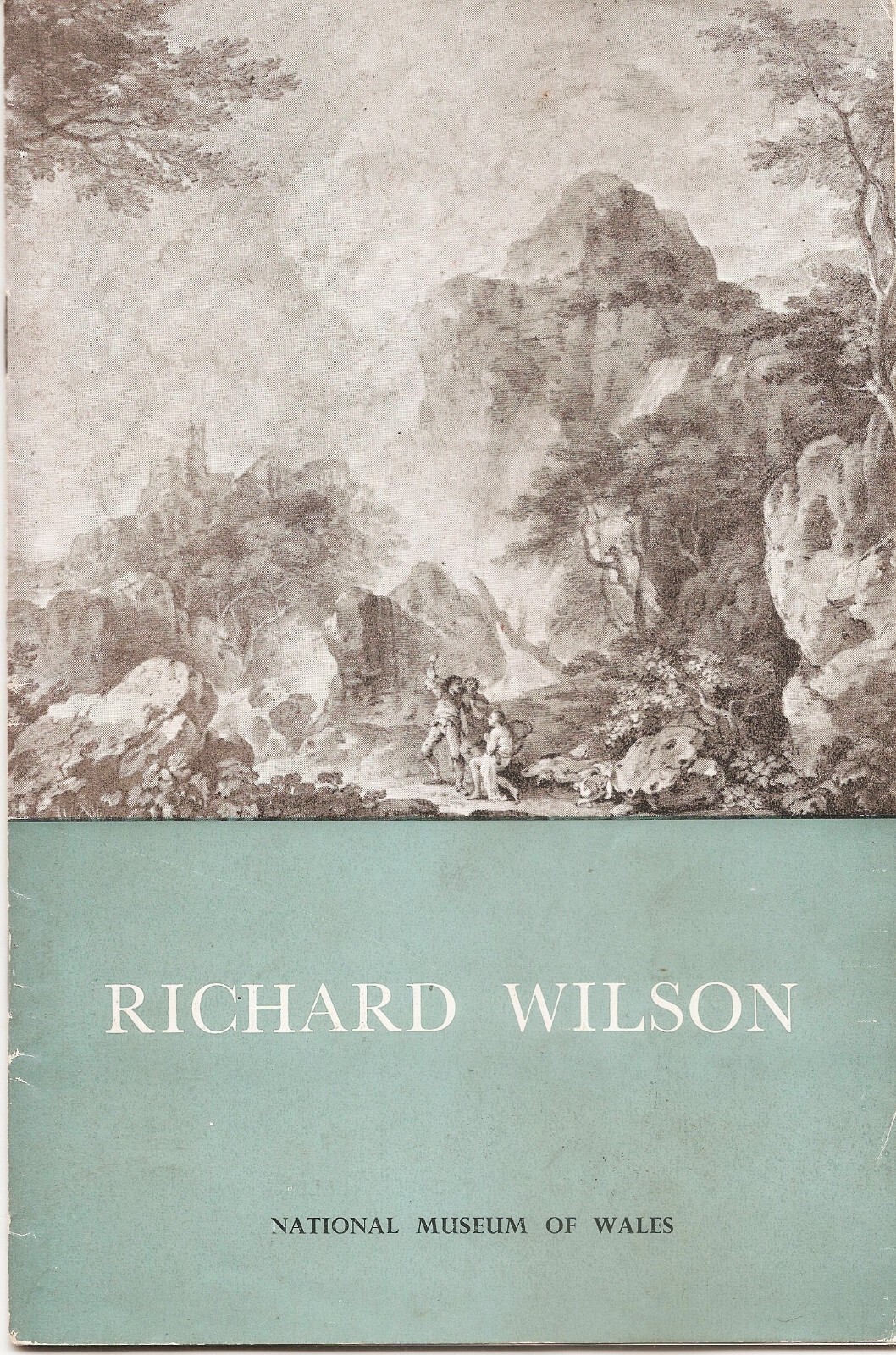 Richard Wilson In The National Museum Of Wales 1961 - RARE GUIDE