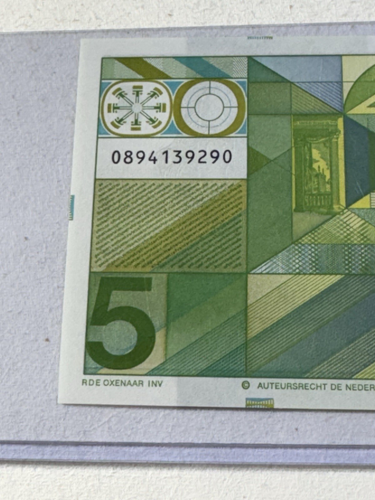 1973 Netherlands 5 Gulden Banknote P# 95