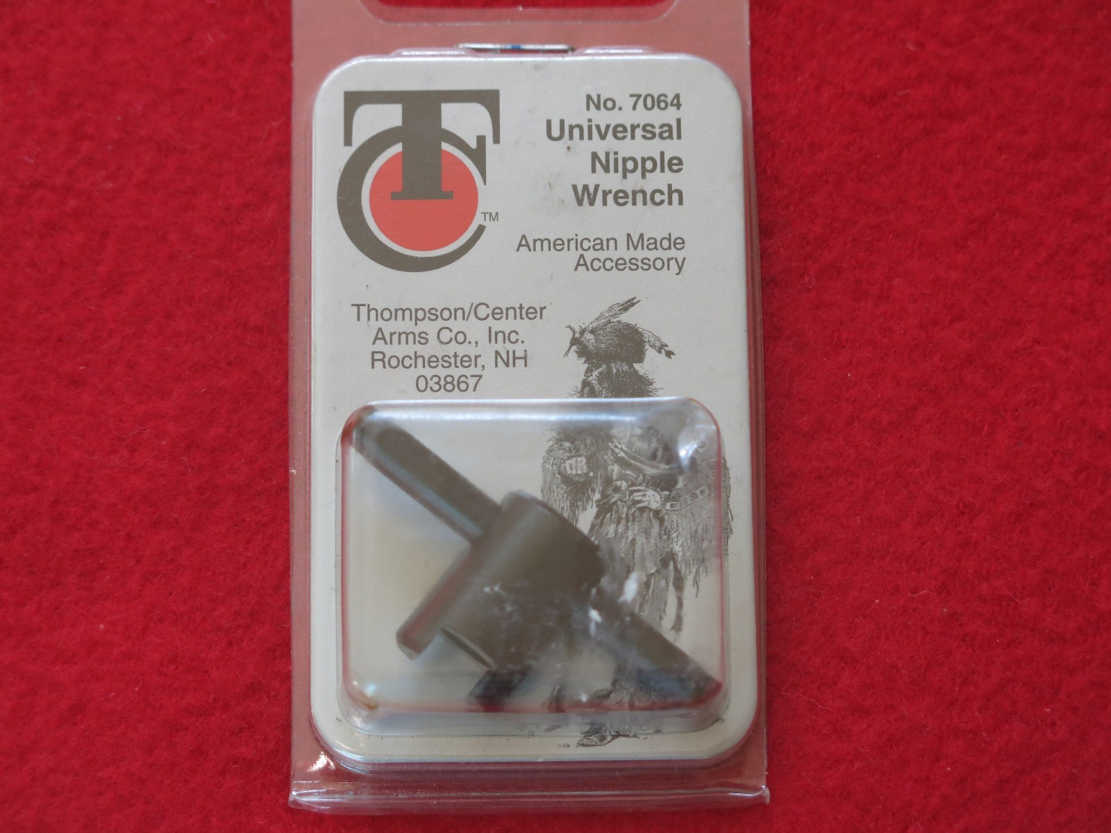 Thompson Center T/C Universal Nipple Wrench Fits Musket Cap & #11 Nipples #7064