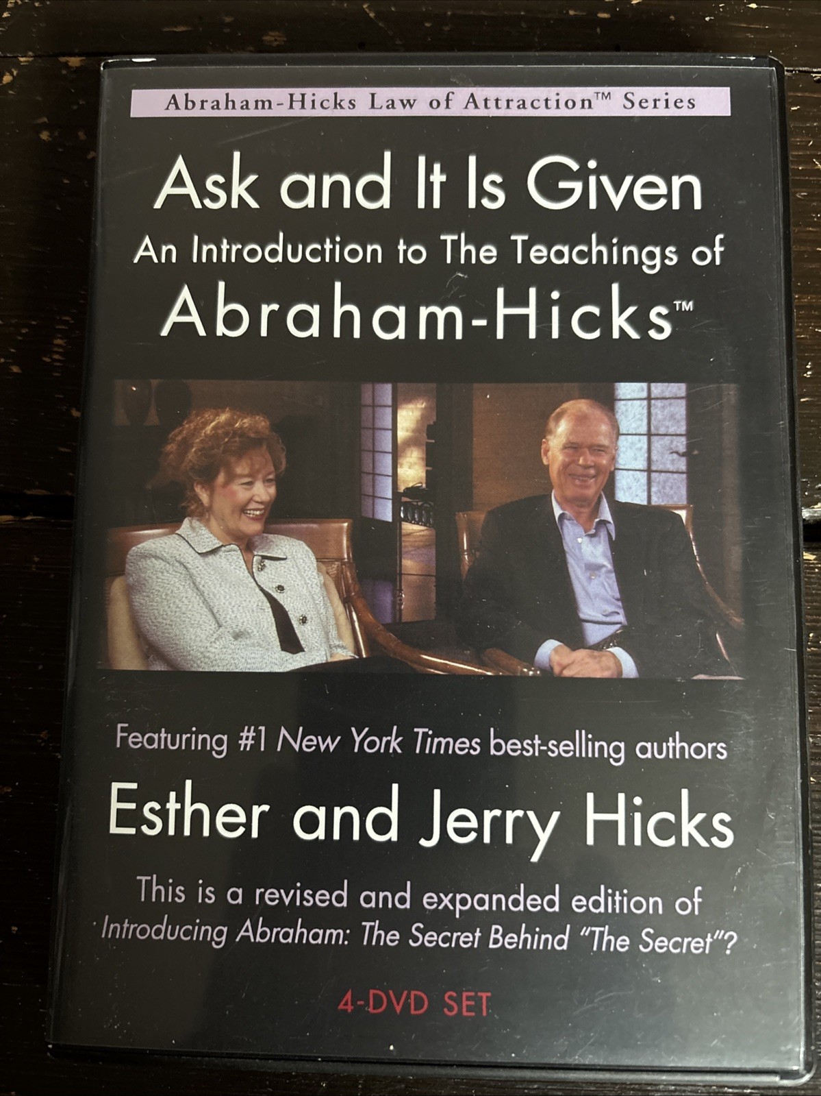 Abraham Hicks- Ask And It Is Given, 4 Dvd Set – Excellent Condition (The Secret)