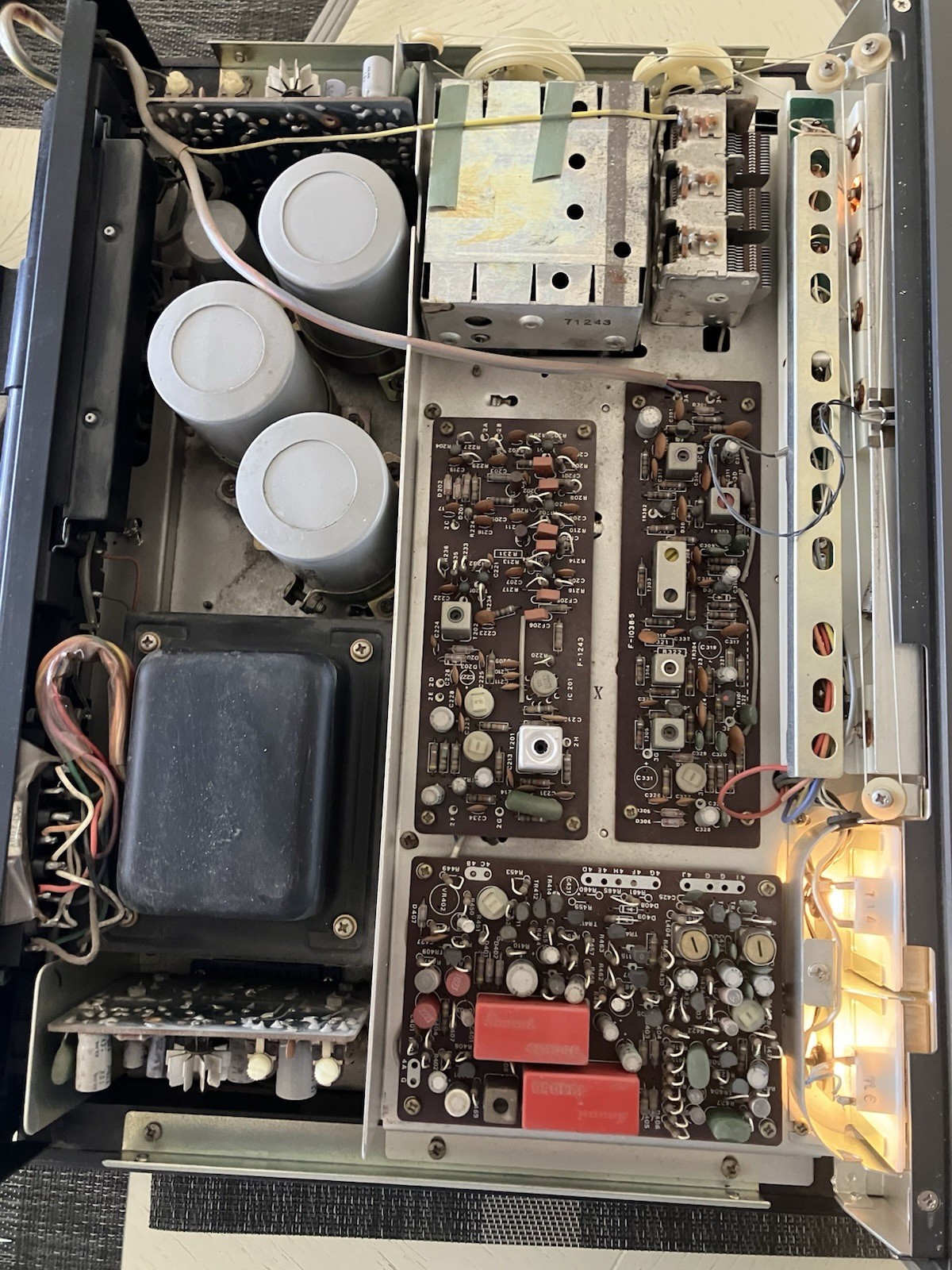 Sansui Solid State 7000 Stereo Receiver Vintage Silver Face Tuner - Very Clean!