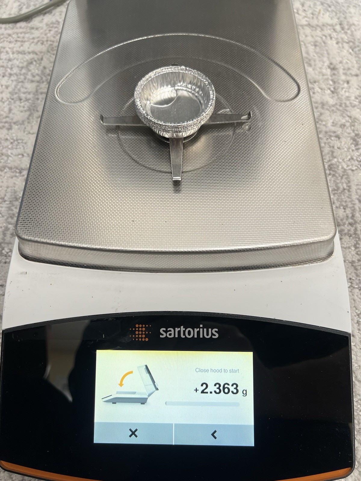 Sartorius Moisture Analyzer - Model MA160