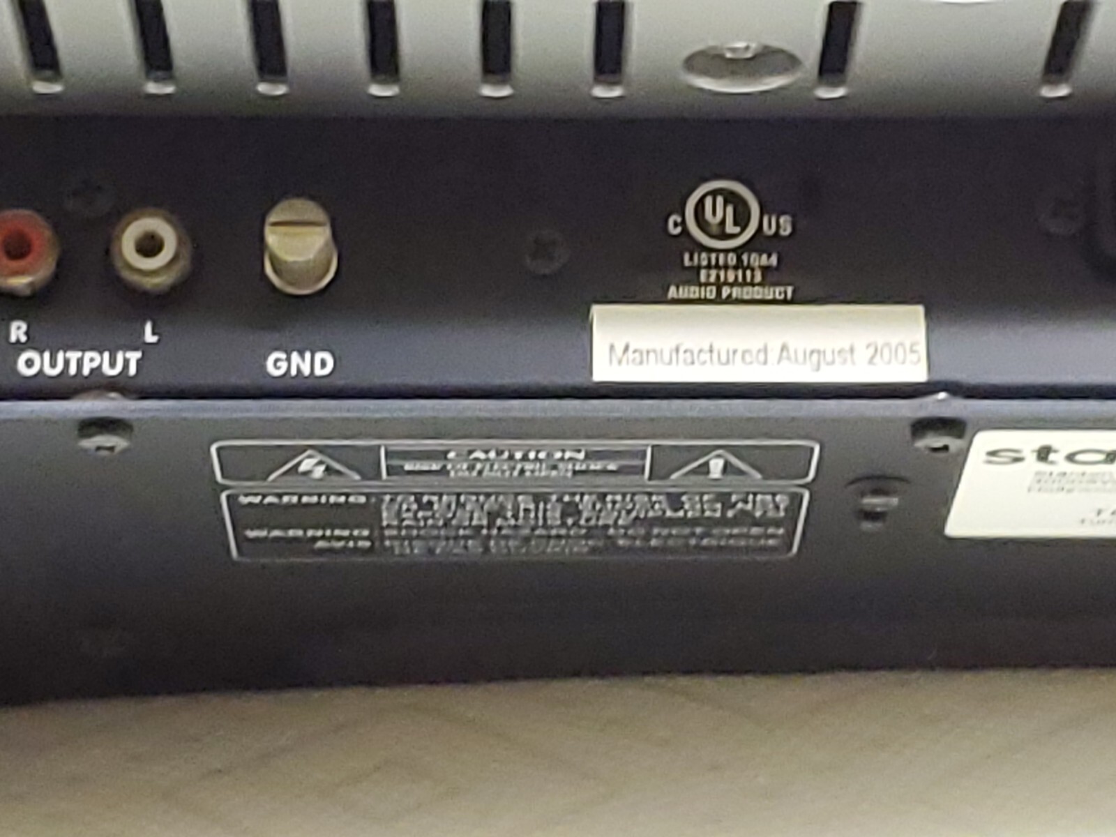 Stanton T50X DJ Turntable *MISSING PIECES*