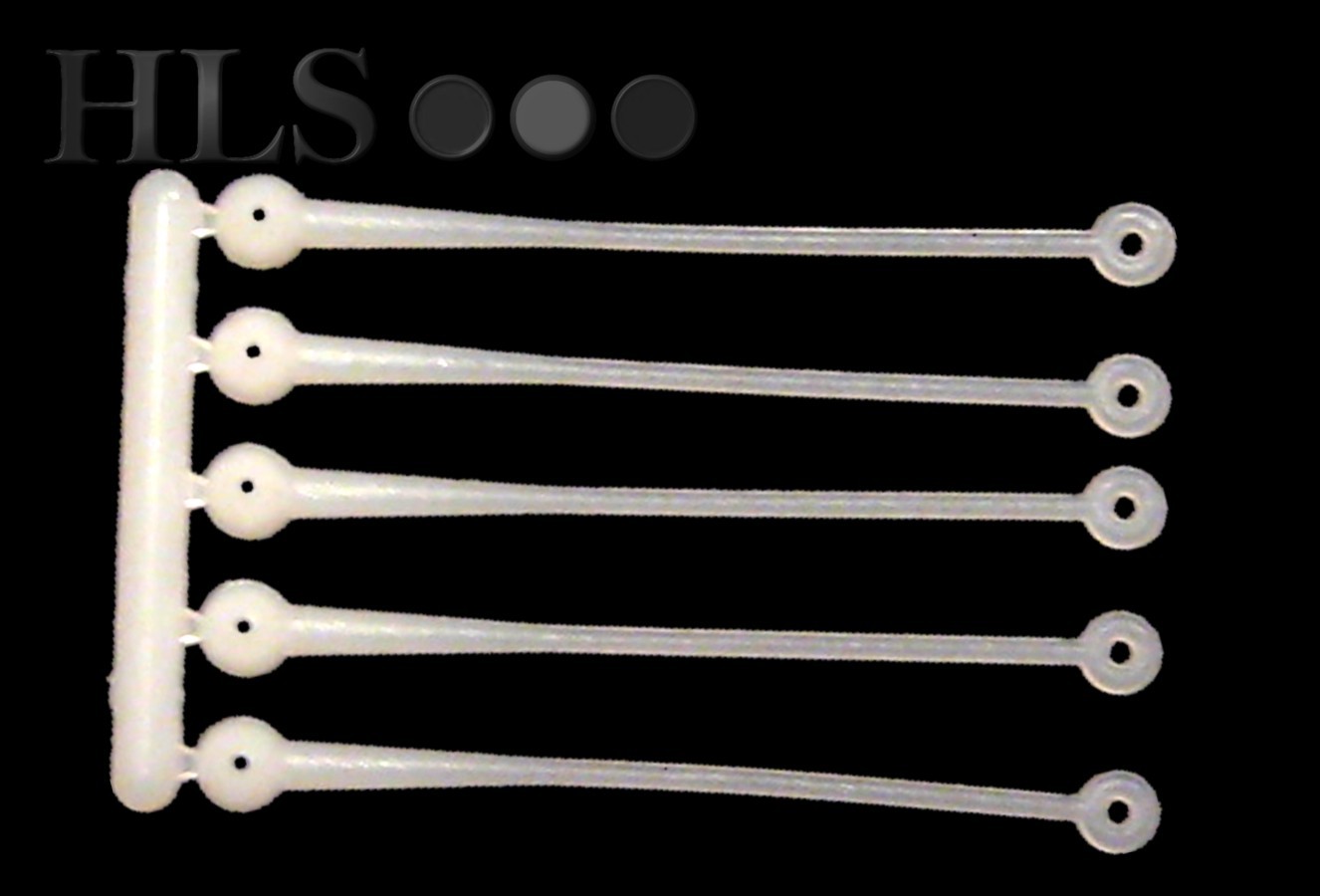Sea fishing swivel booms x 100 nylon plastic anti tangle bream booms