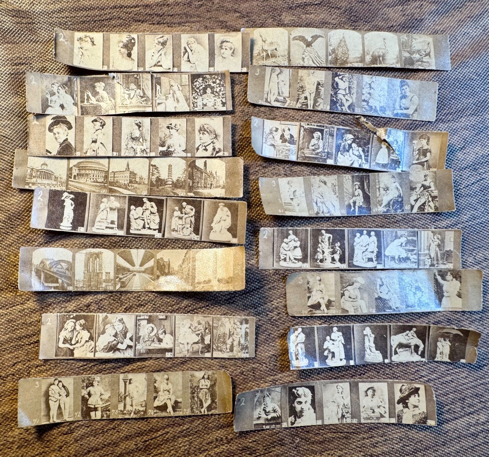 MUTOSCOPE WITH 16 original reel strips