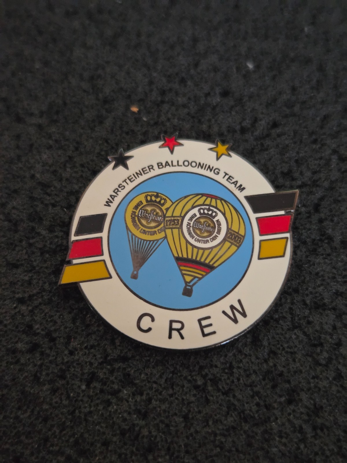 Ballooning Team - CREW ➔ WARSTEINER Balloon Pin ➔ from Collection * 23792