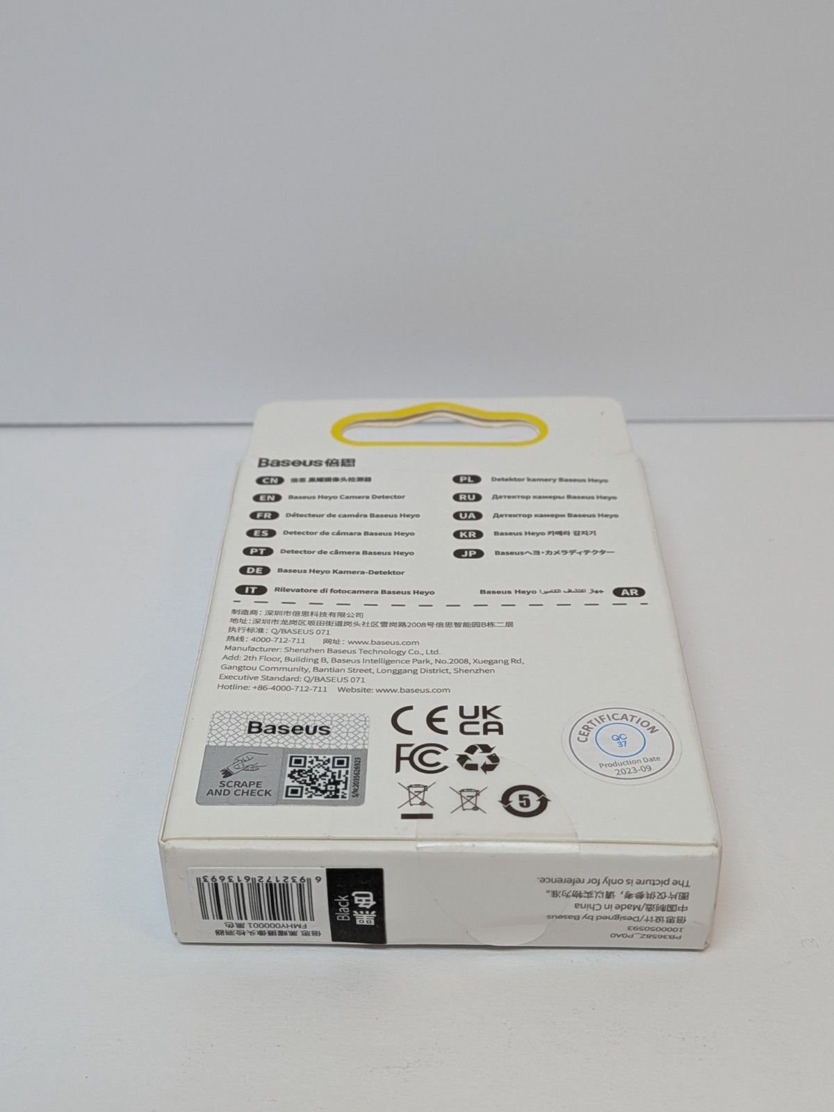 Baseus Heyo Camera Detector Mini Travel Hotel Hidden Camera Finder Safety Tool