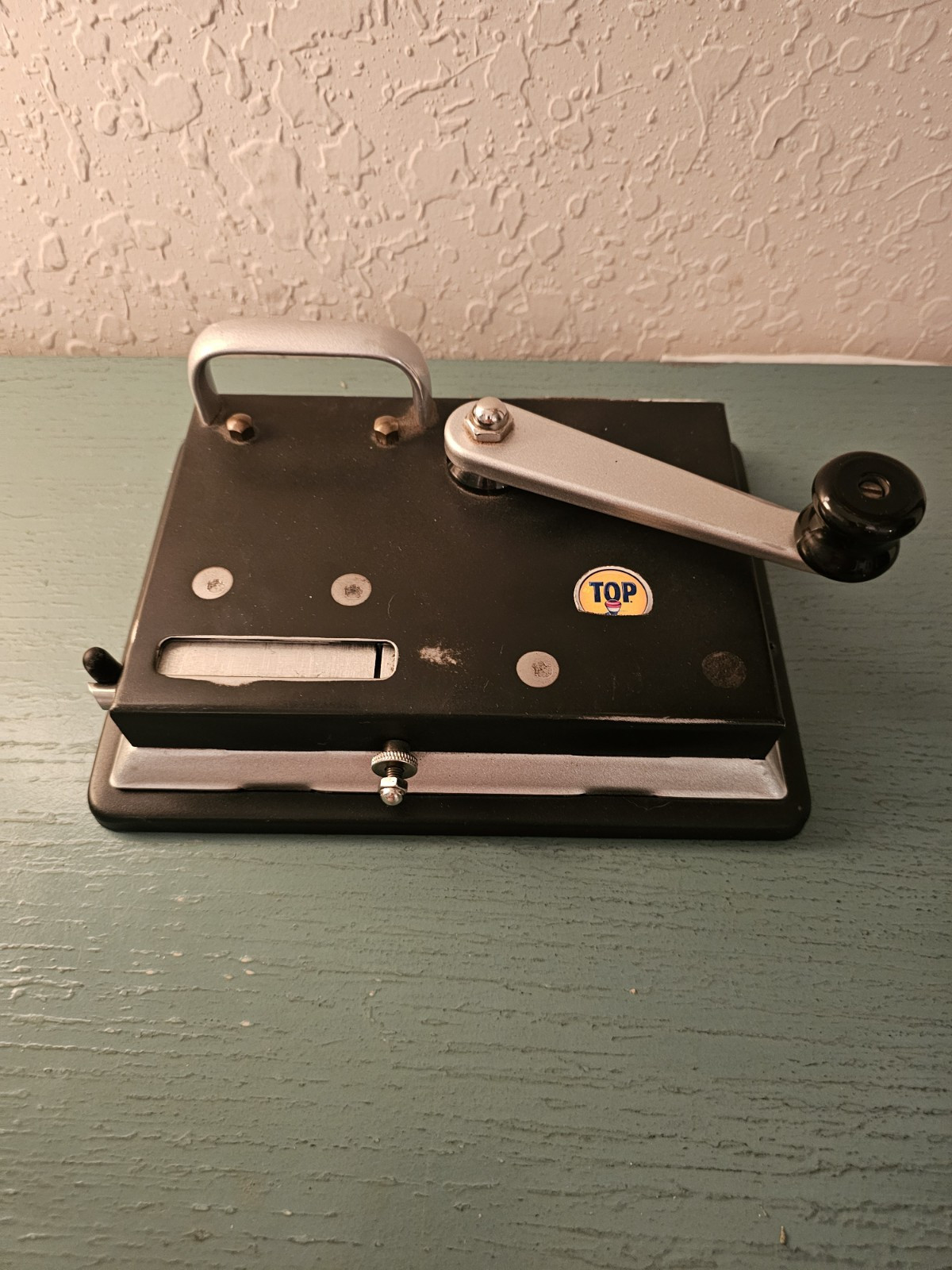 Vintage Top-O-Matic Early Mechanical Cigarette Roller-Very Good