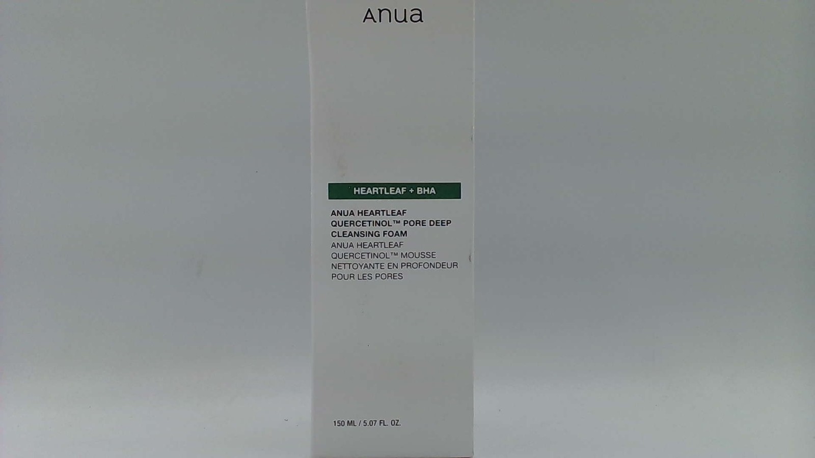 Anua Heartleaf Quercetinol Pore Deep Cleansing Foam 5.07 Fl Oz