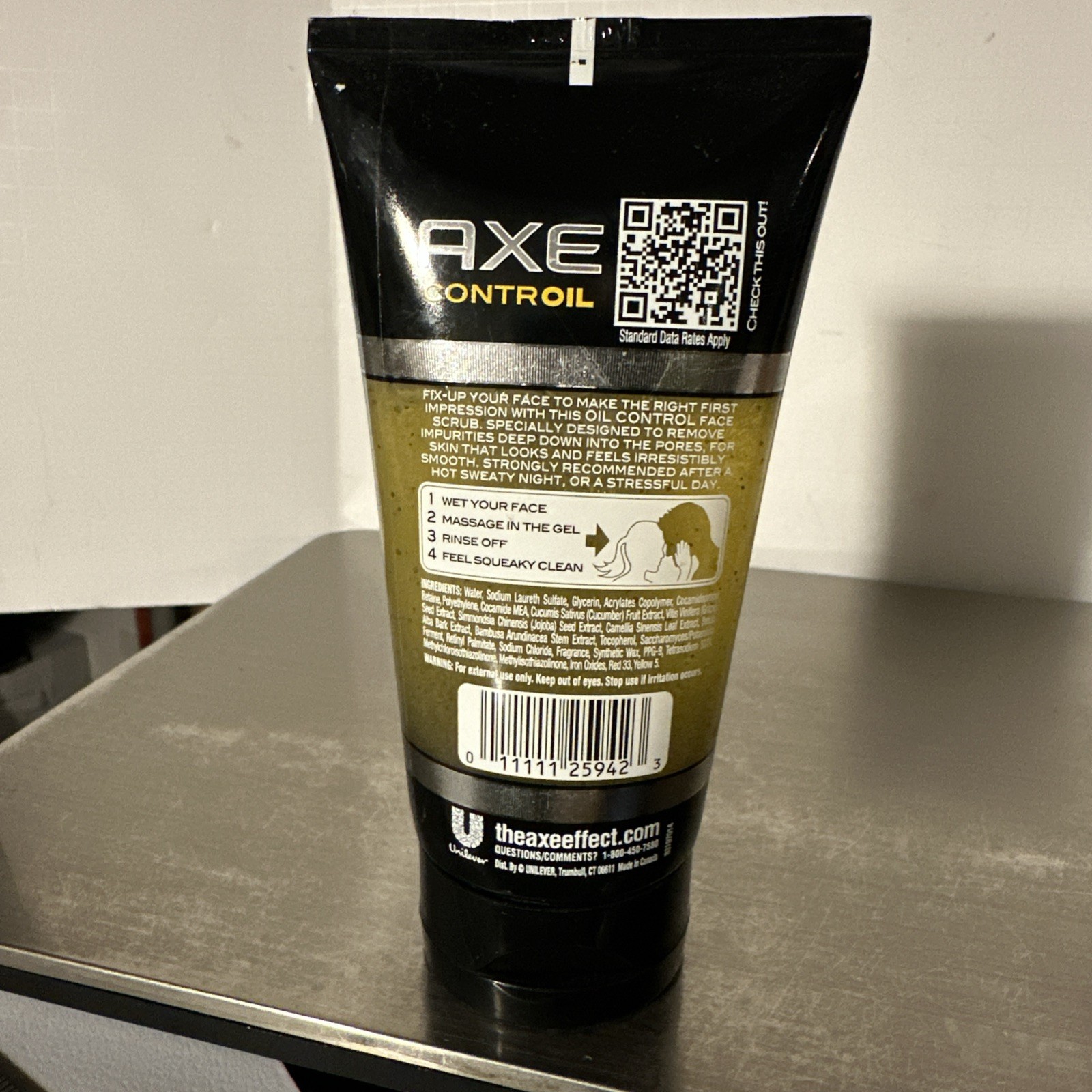 Axe Controil Oily Skin Face Scrub / 5 fl oz