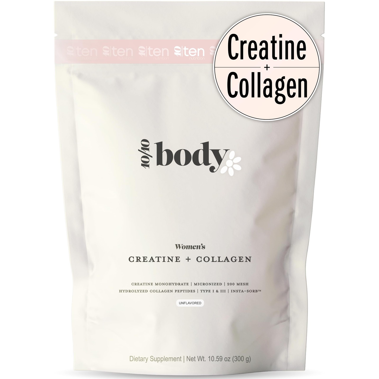 New - Creatine + Collagen for Women – Supports Lean Muscle Growth & Developme...