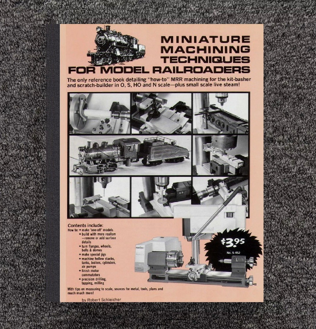 34 UNIMAT DB-SL MINI LATHE OPERATOR INST. MAINT MANUAL FITS MMT RAILROADERS MT34