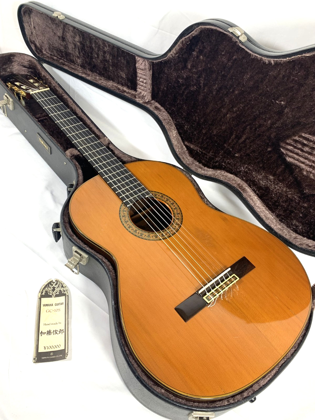 YAMAHA GC-10S Grand Concert 1974 by "TOSHIRO KATO" Acoustic Guitar From JAPAN