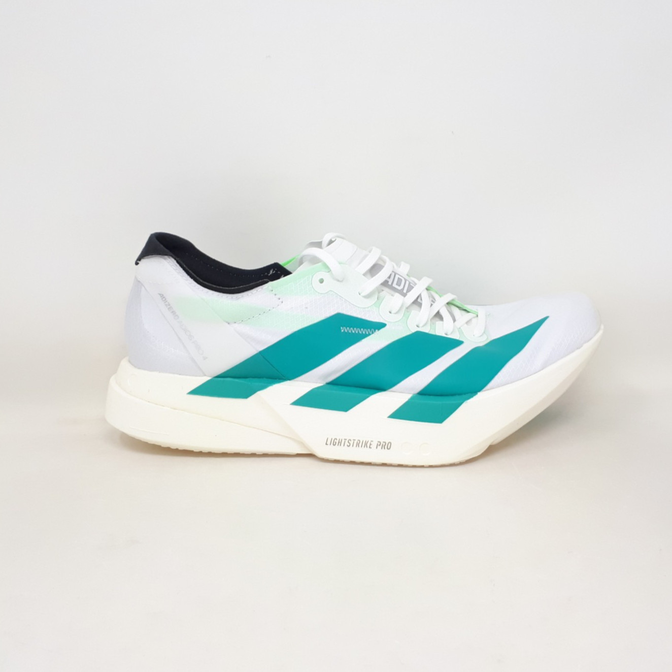 Adidas Adizero Adios Pro 4 White Teal JR1247 Running Shoe Sneaker Womens US Size