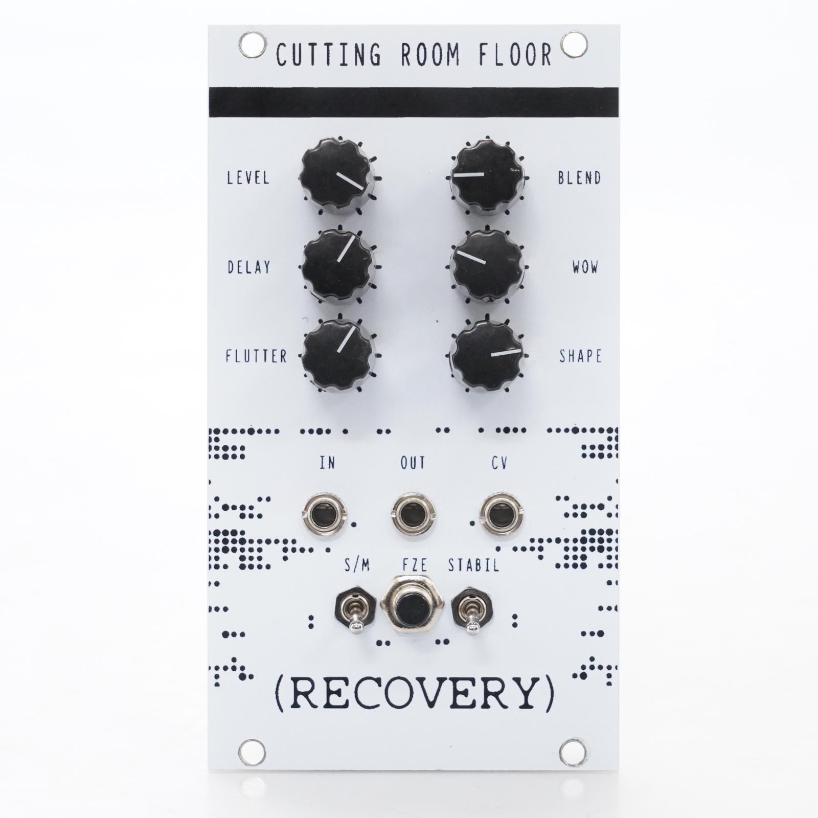 Recovery Effects Cutting Room Floor V2 White Delay Eurorack Module #52464