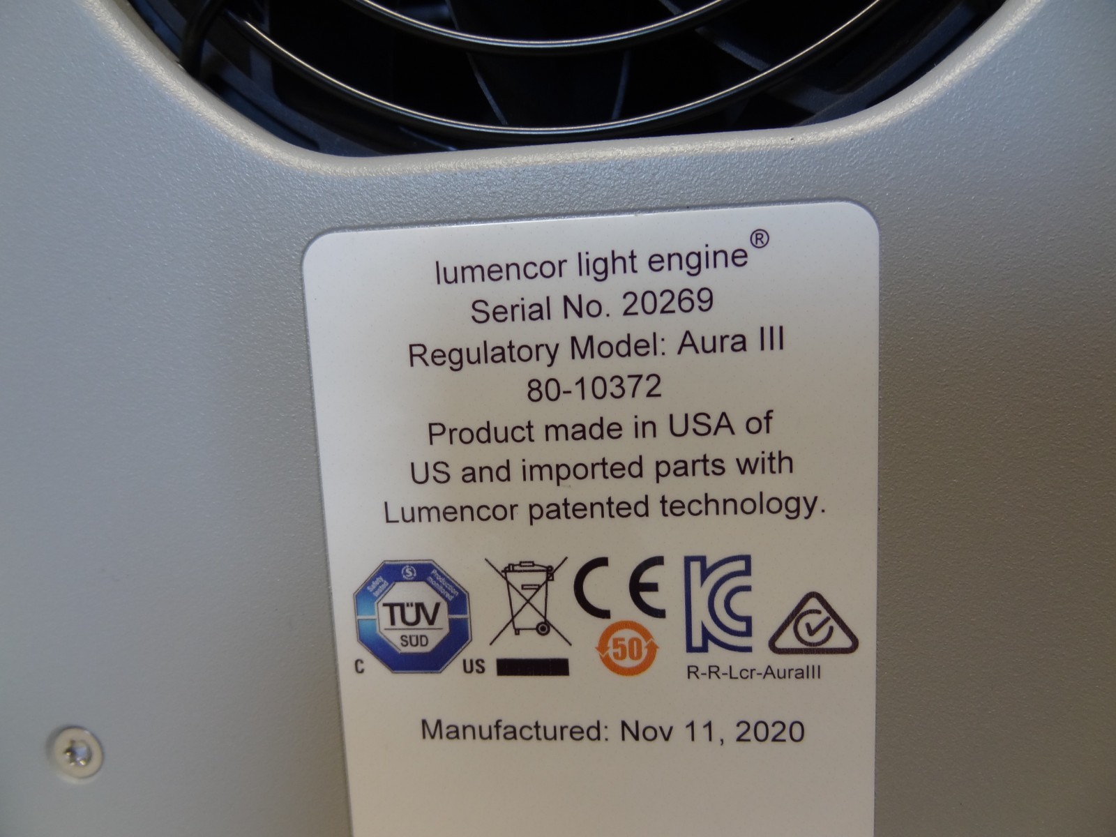Lumencor Aura III Light Engine Aura III 80-10372 #L251