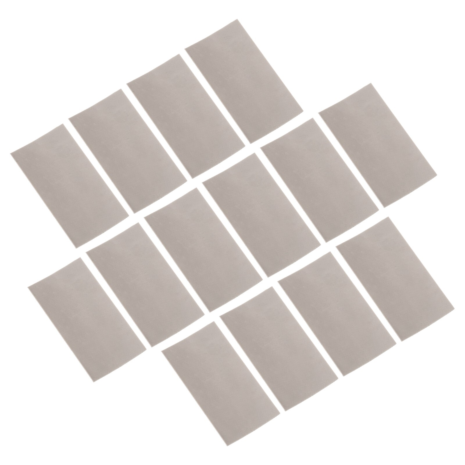 14pcs 20 x 40mm Silicone Based Thermal Interface Sheet Adhesive Conductive Tape