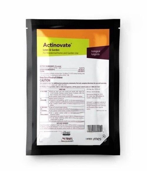 Actinovate Lawn & Garden Fungicide 2 oz OMRI Listed by Mycorrhizal Application