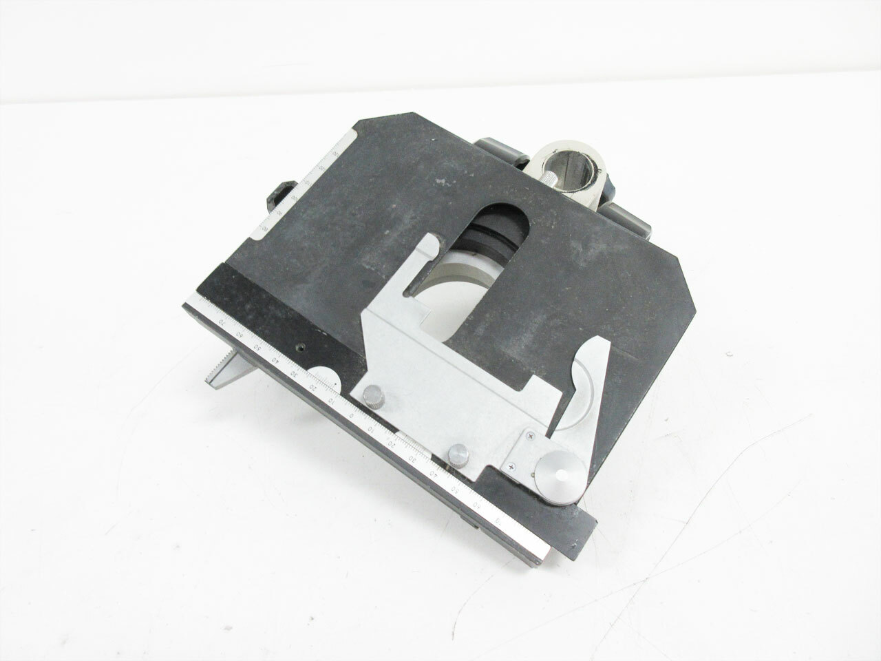 NIKON XY MICROSCOPE SLIDE STAGE X-Y LABOPHOT SYSTEM WITH MOUNT