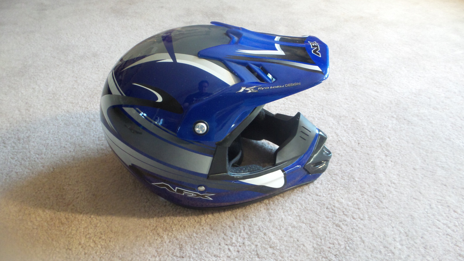 Nice AFX Helmet, Great Color & Design