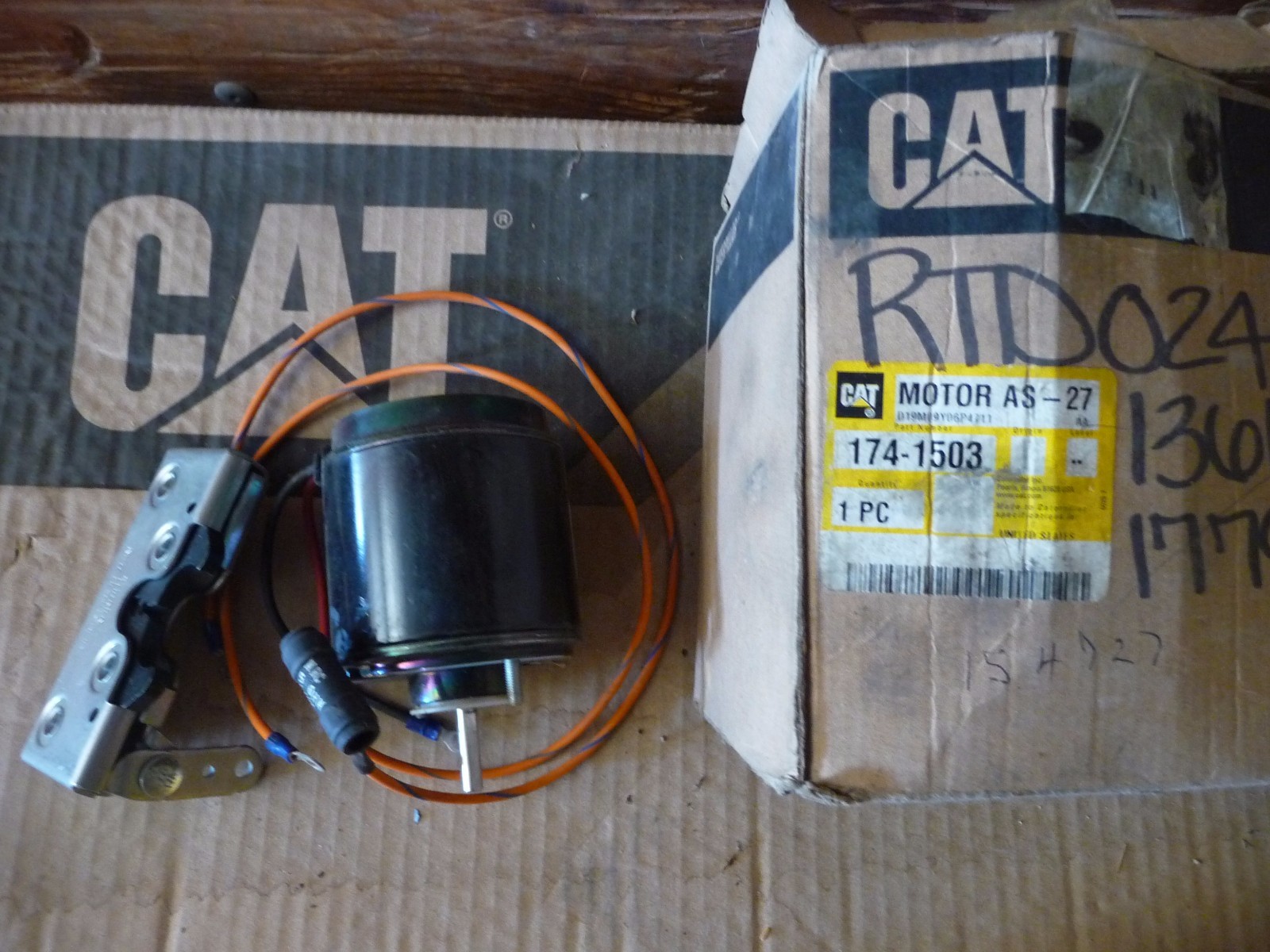 CATERPILLAR MOTOR AS 174-1503 NIB