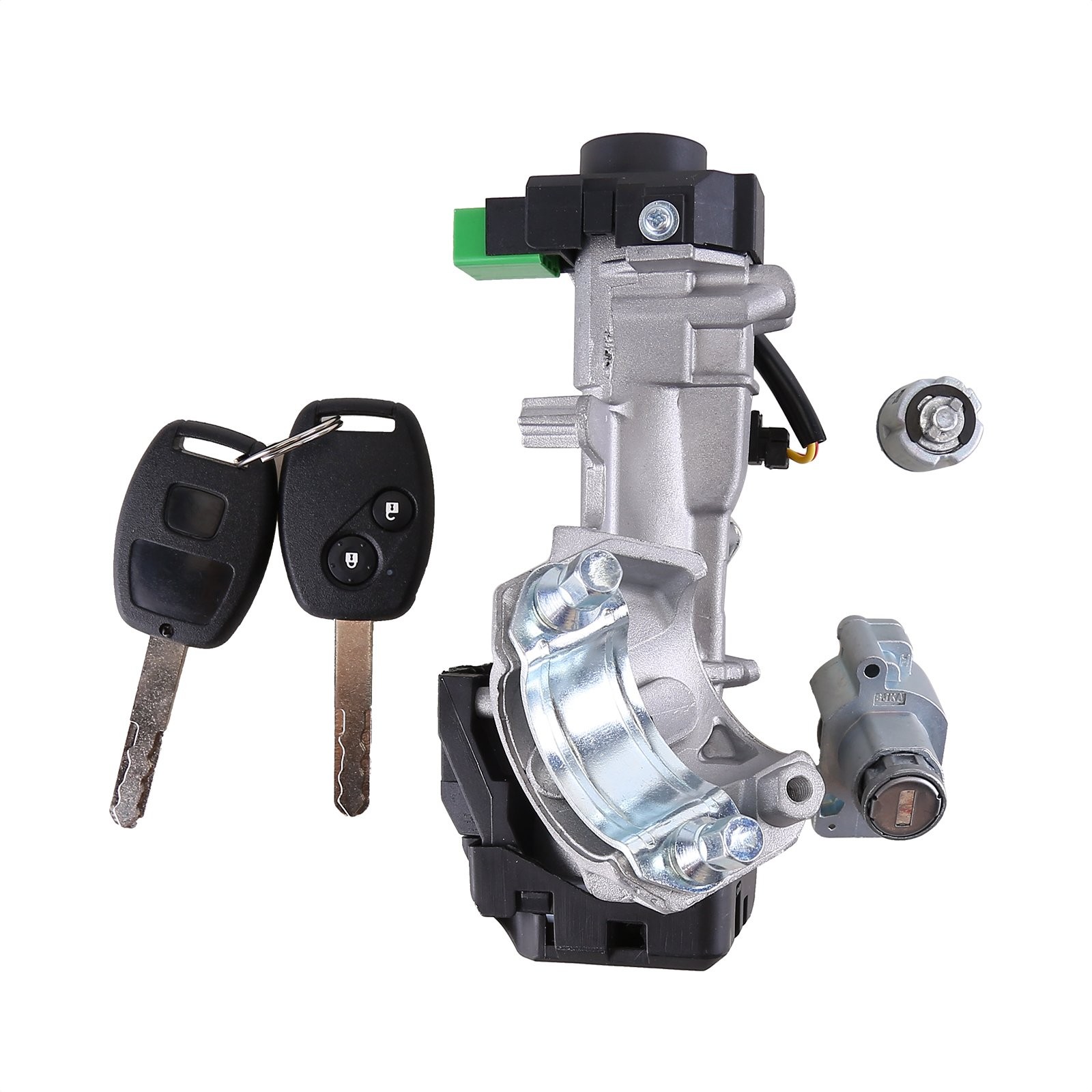 IGNITION & DOOR LOCK CYLINDER SWITCH ASSEMBLY SET 2 REMOTE KEY FOR CRV 2007-2011