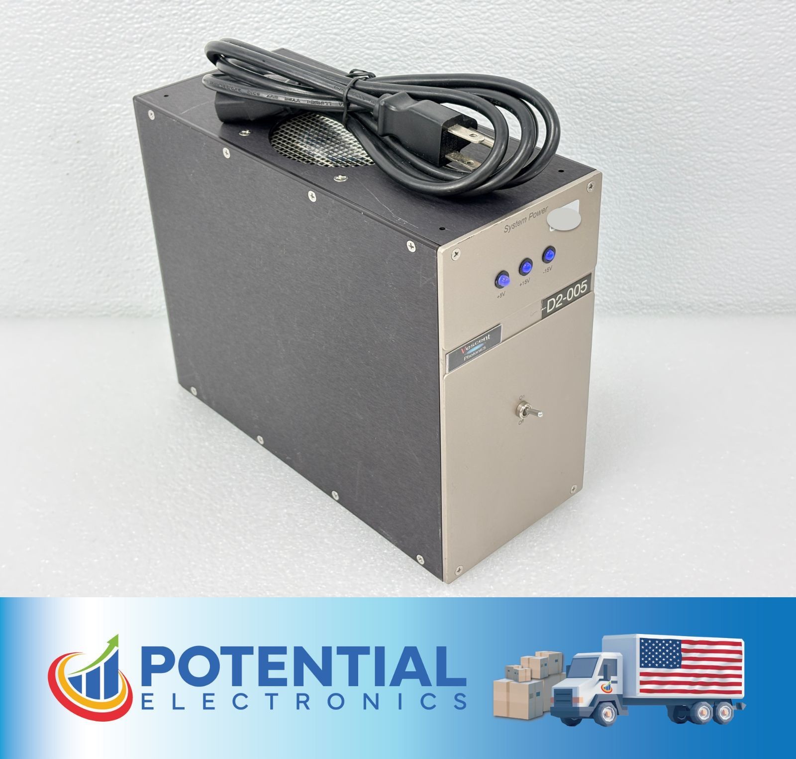 Pre Owned | Vescent Photonics D2-005 Linear Professional Grade Power Supply
