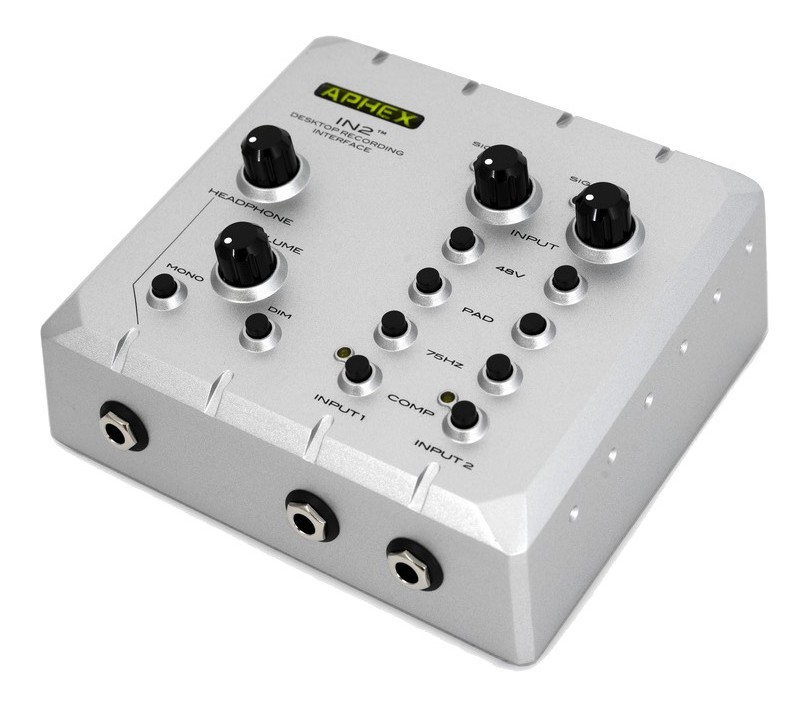 Aphex In2 USB Audio Interface Channel Strip w Analog Optical Compressor OPEN BOX