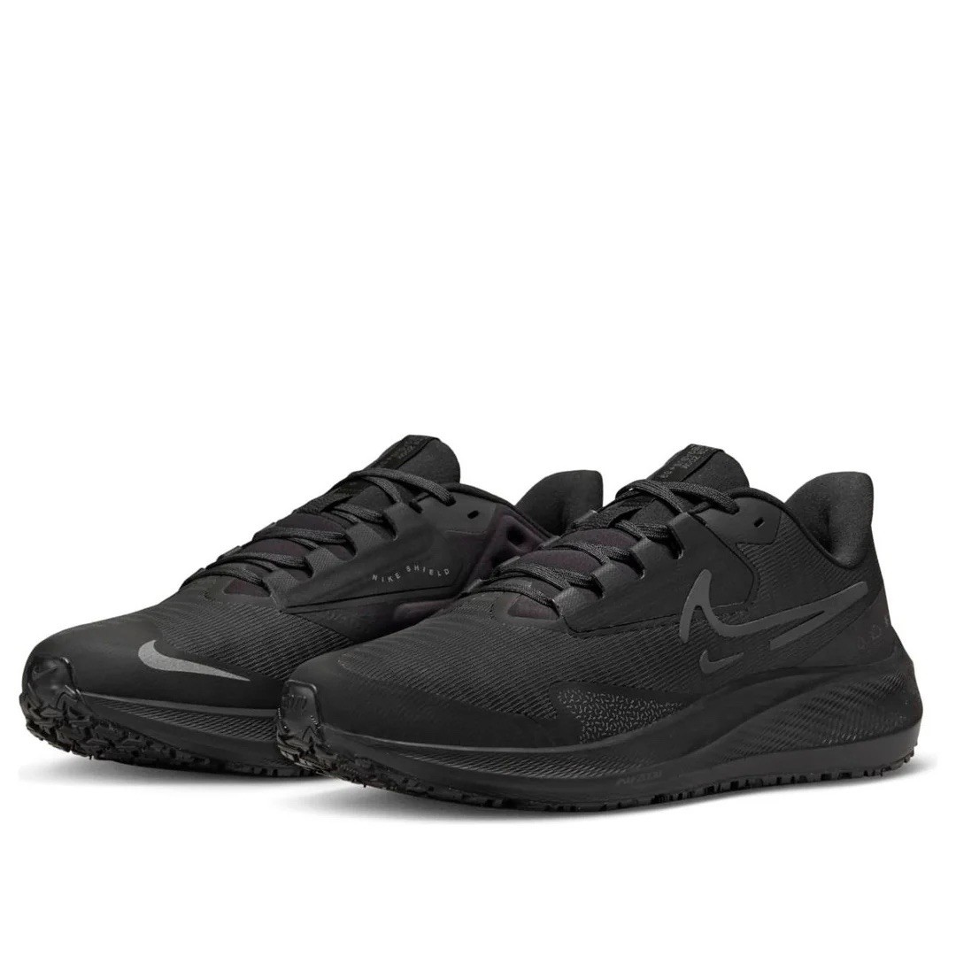 Nike Air Zoom Pegasus 39 Shield Black Off Noir Running Shoe DO7625-001 Mens Size