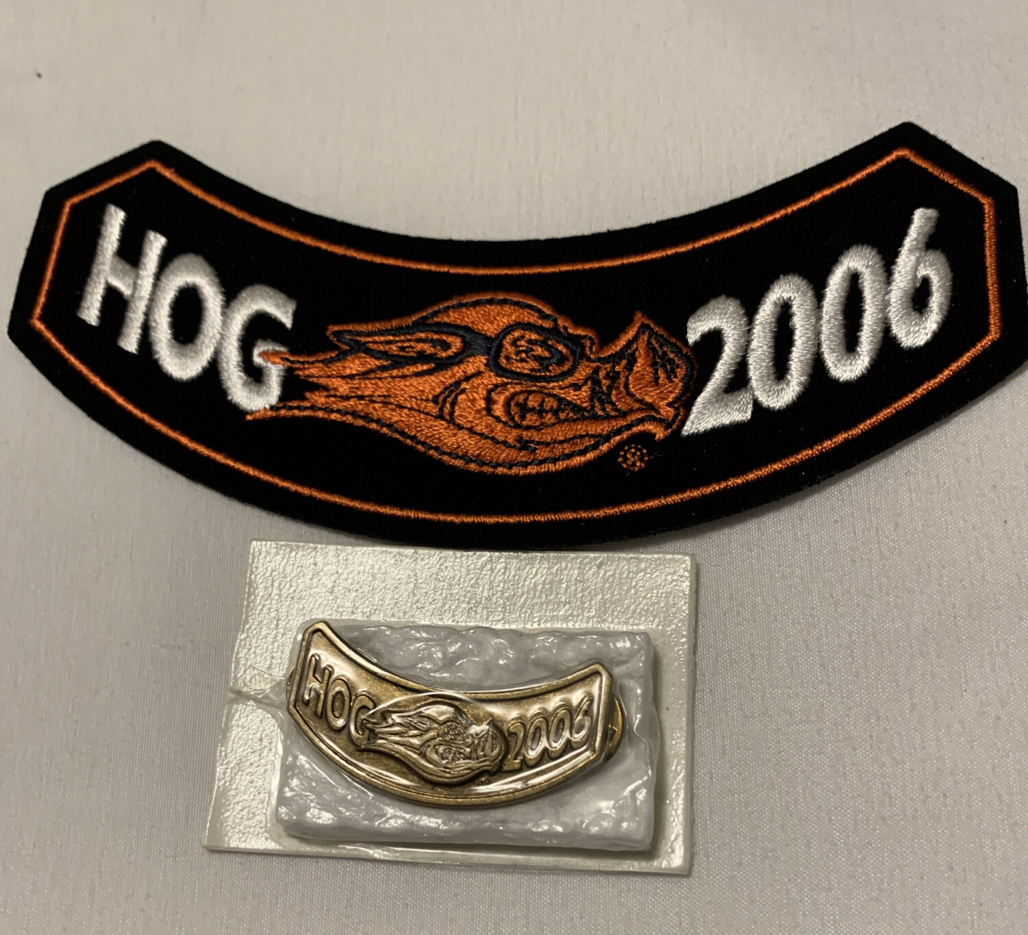 Harley Davidson 2006 Rocker Patch and Pin