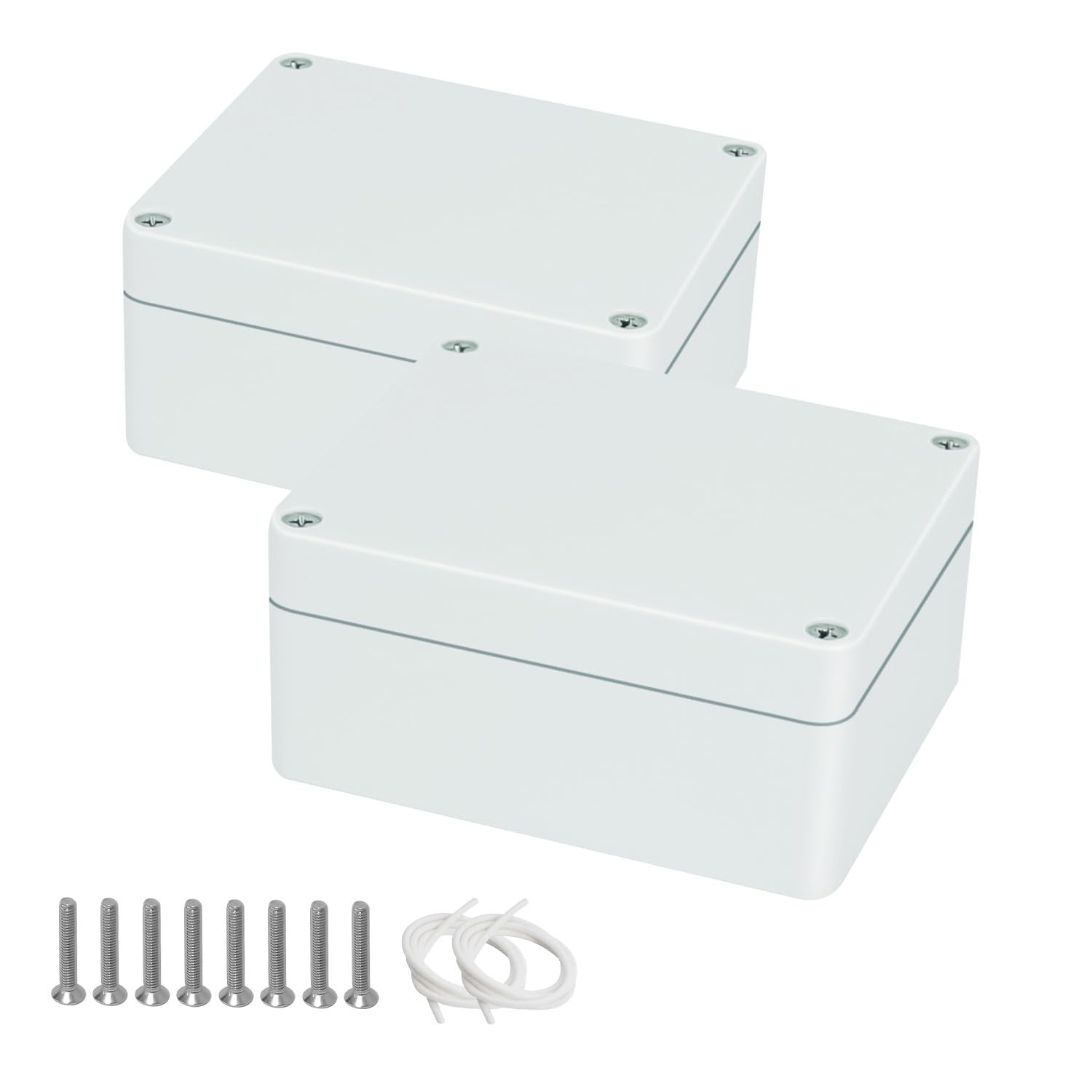 HoHaing Project Box IP65 Waterproof Dustproof Junction Box ABS Plastic Enclos...
