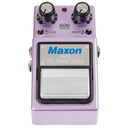 Maxon Pure Analog Chorus PAC9 Guitar Effects Pedal NEW