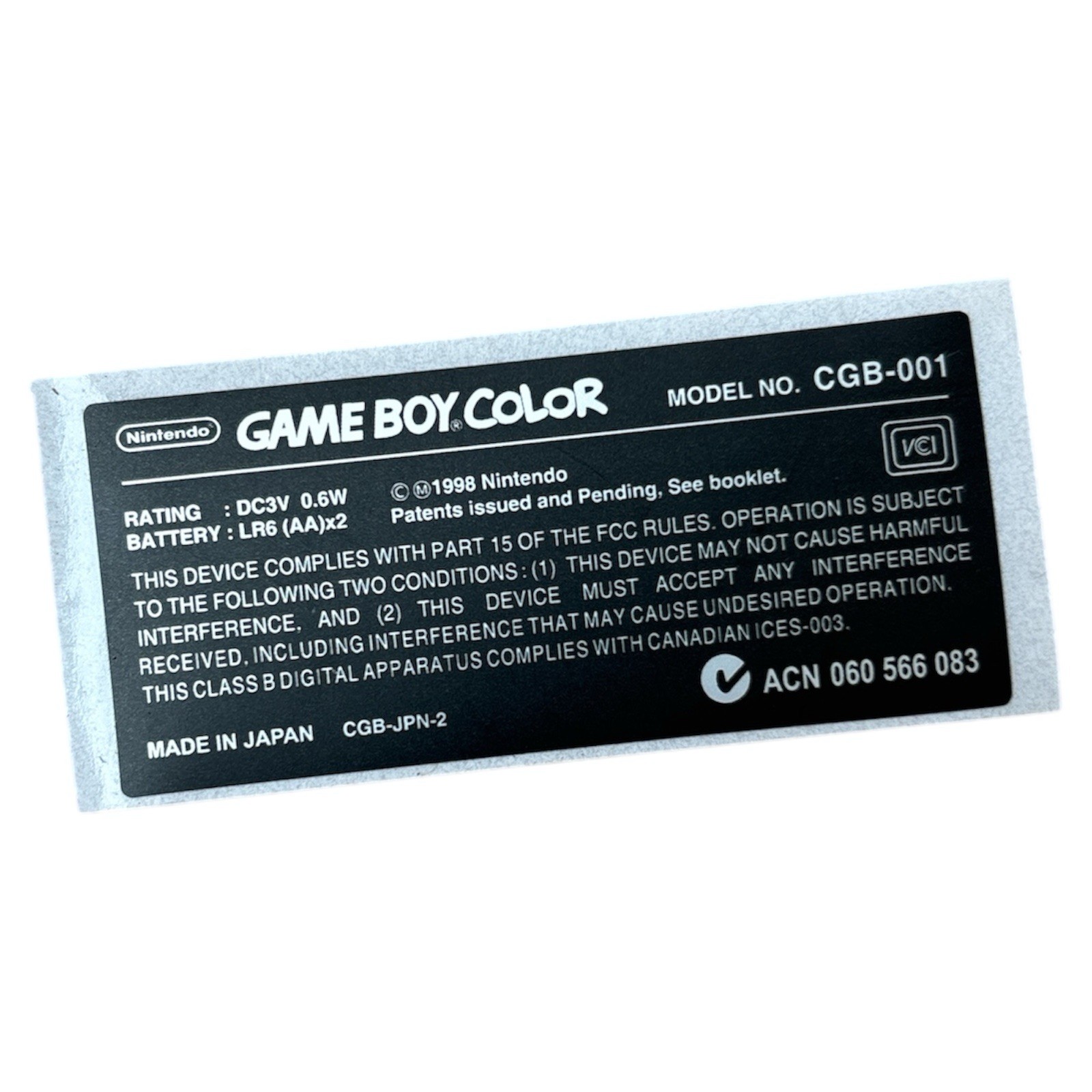 Stickers Game Boy Color