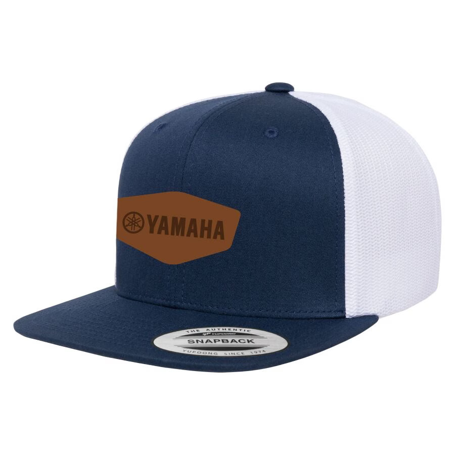 Factory Effex Yamaha Heritage Snapback Hat - Navy/White 29-86200