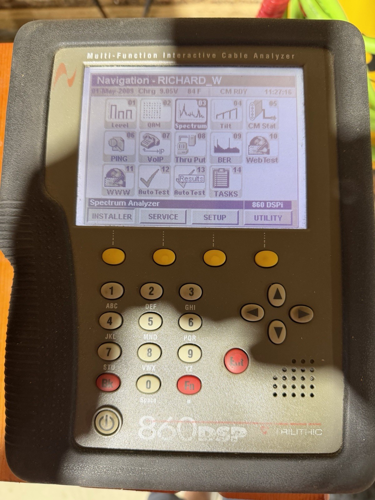 Trilithic 860DSP Multi-Function Interactive Cable Analyzer