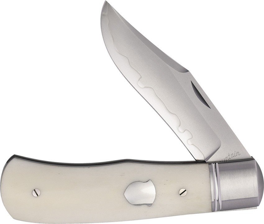 North Mountain Blades Lanny Slip Joint White Folding SLD-MAGIC Knife 2527CB