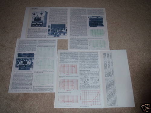 Akai GX-400D-SS Open Reel Review,1975,Full Test,4 pages