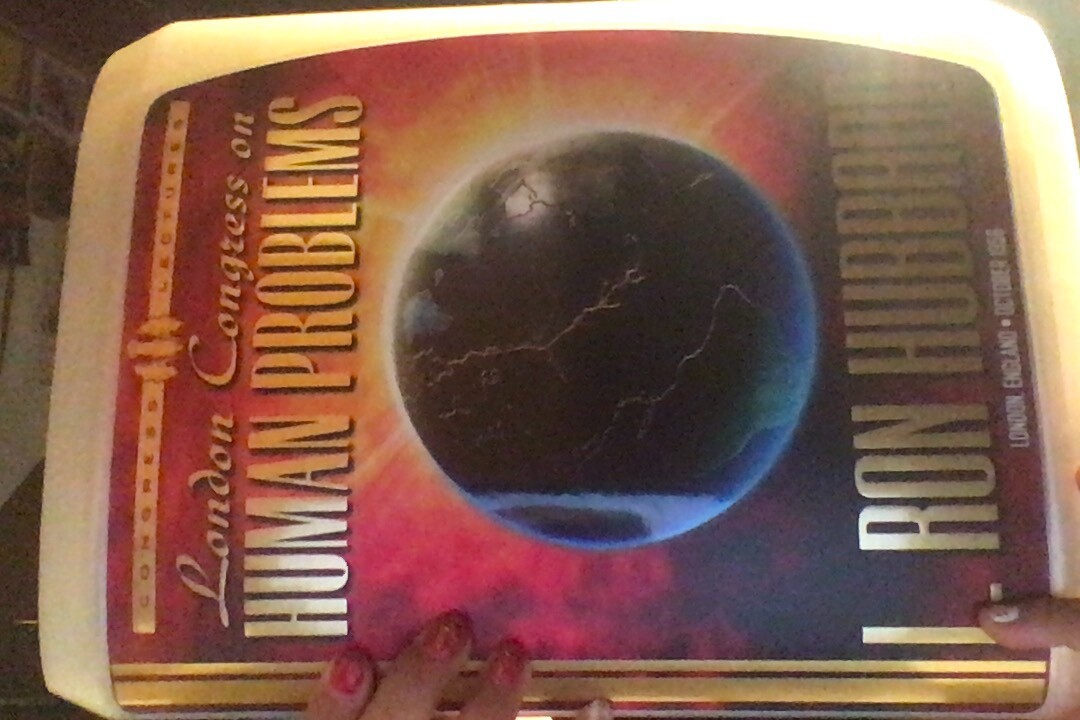 L. Ron Hubbard Congress Lectures Human London Problems Complete Great Condition