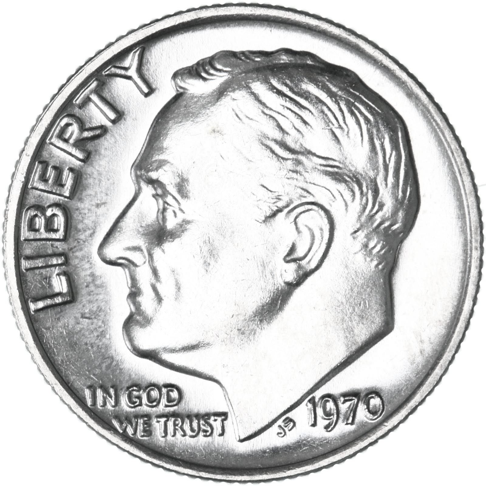 1970 (P) Roosevelt Dime BU US Coin