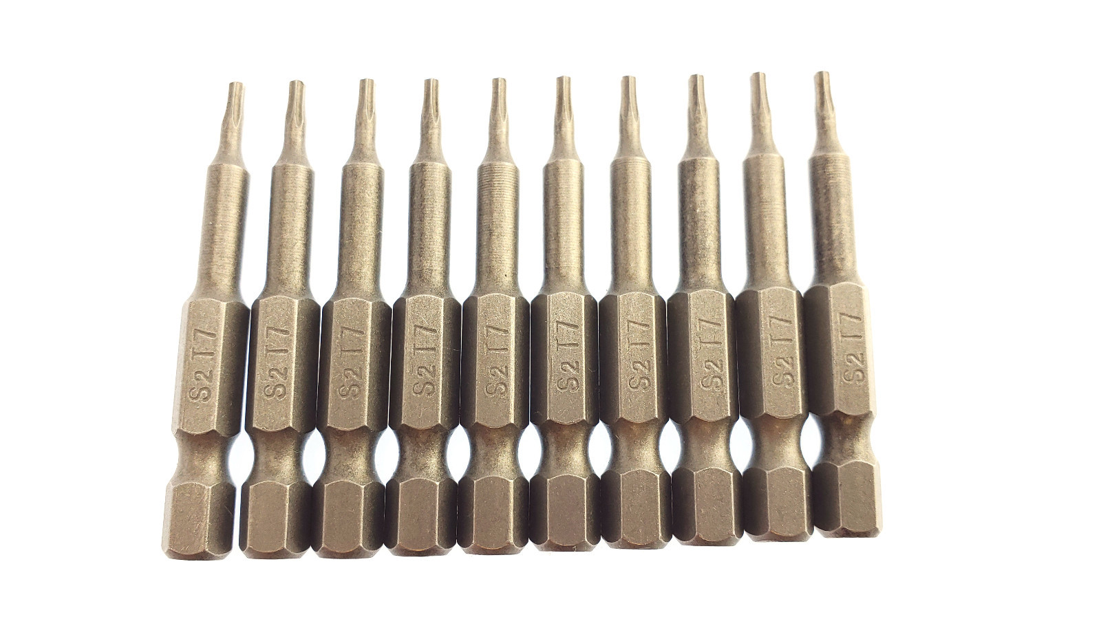 Torx T7 Screwdriver Drill Power Bit 10 Pack