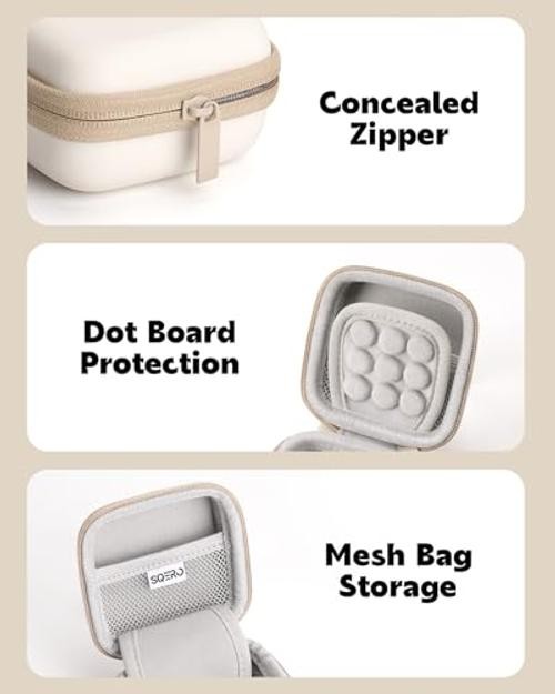 BlueDriver OBD2 Scanner Case - Bluetooth OBDII Diagnostic Tool - Beige