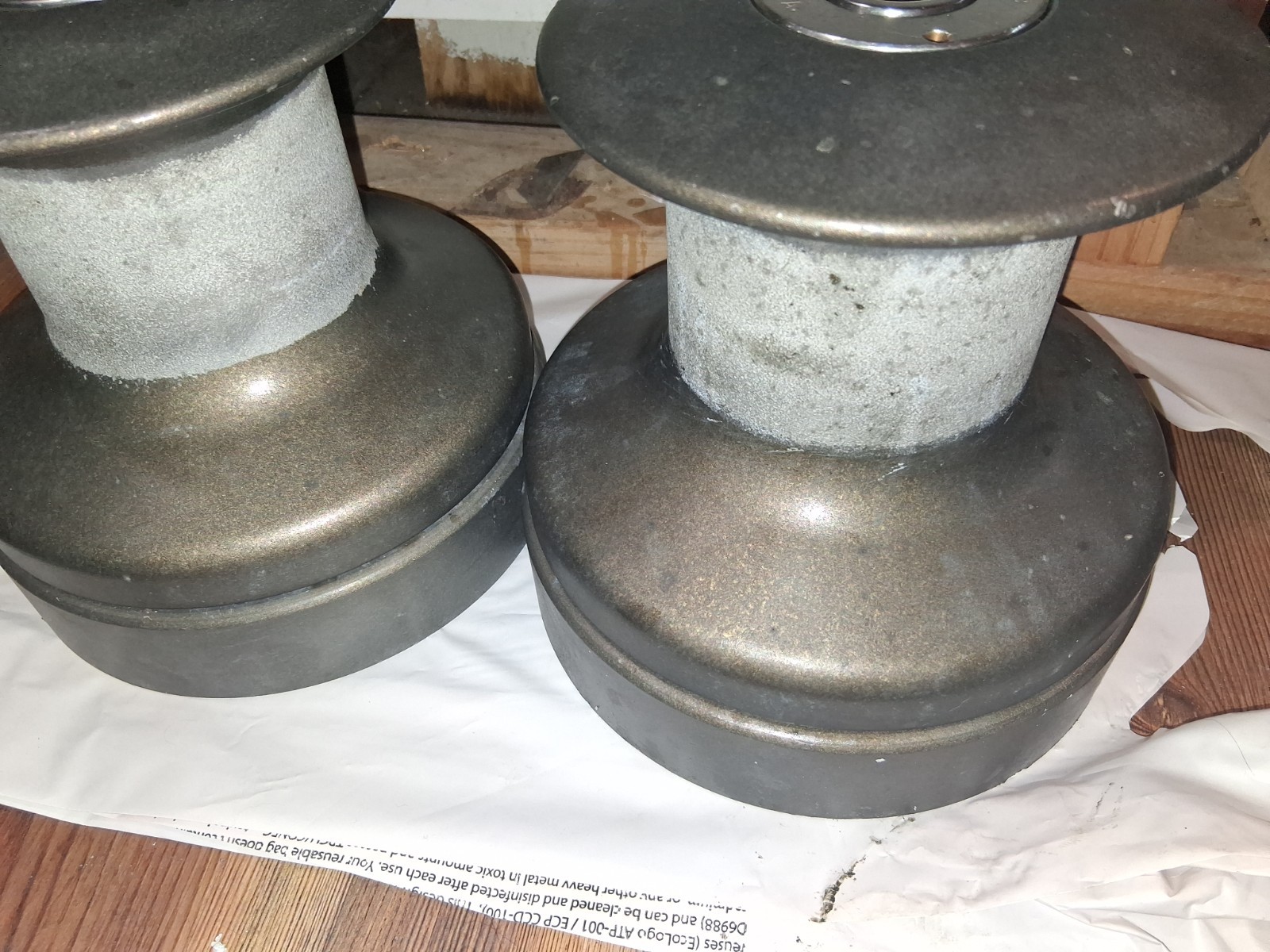 (2) Barient 28 Non Self Tailing Winches