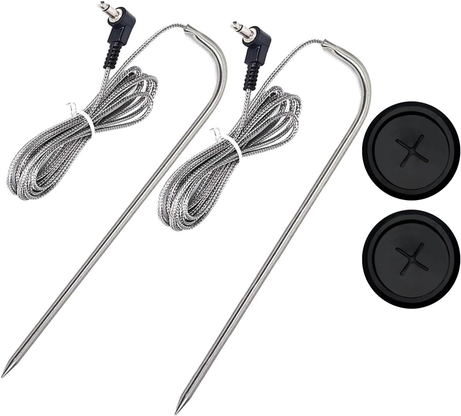 2-Pack Temp Meat Probe Replacement for Pit Boss Pellet Grills and Smokers, 3.5 M